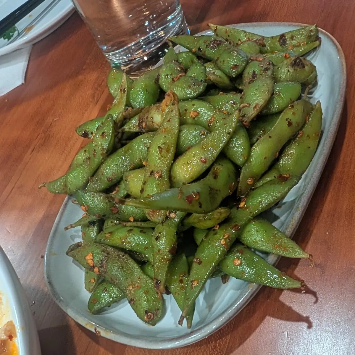 辣味毛豆 spicy edamame